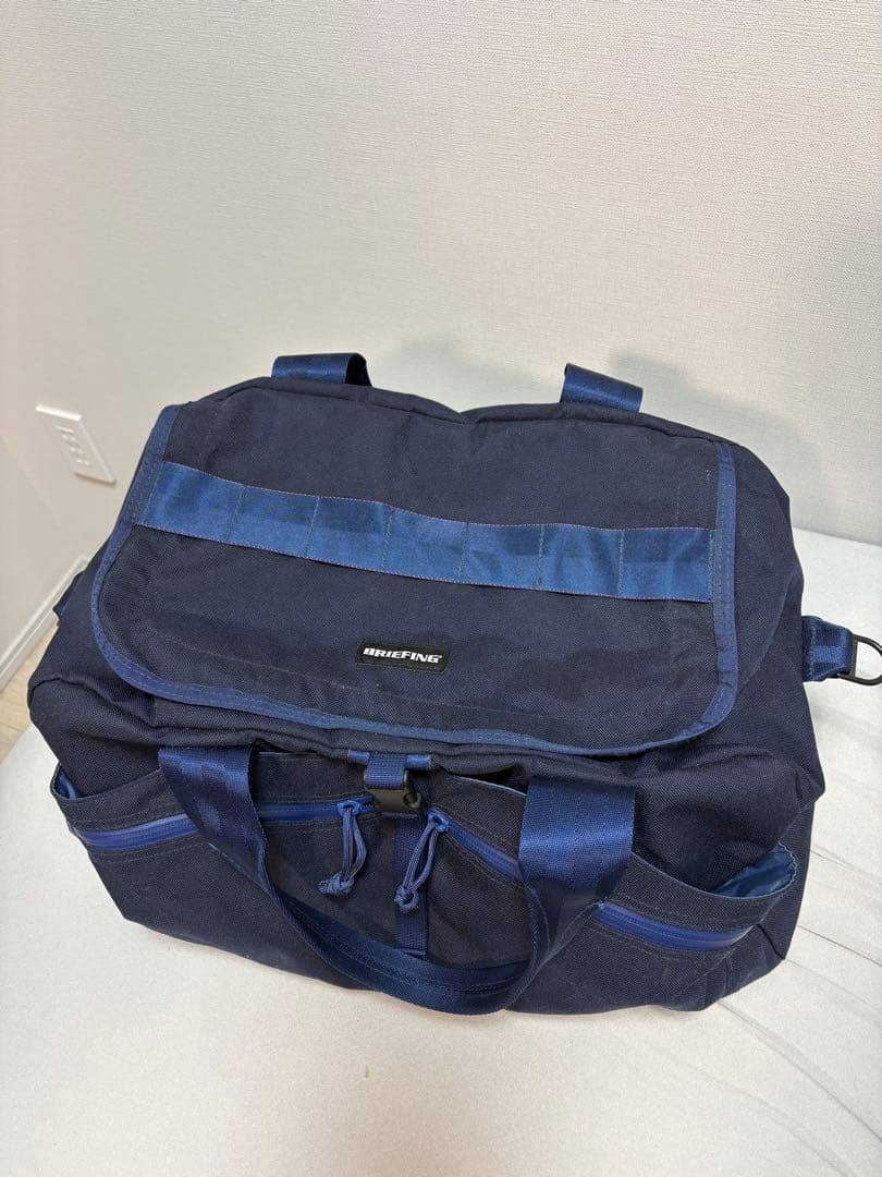 BRIEFING ネイビー ボストンバック
