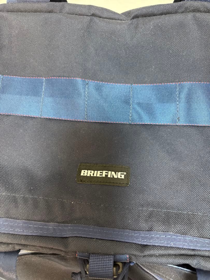 BRIEFING ネイビー ボストンバック