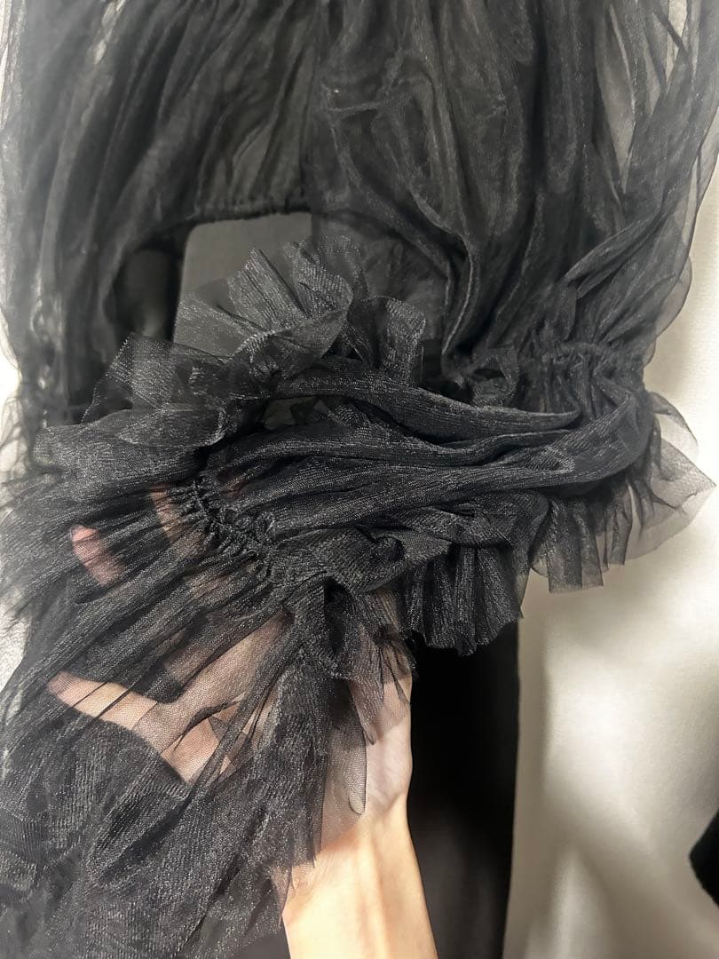 スーツ・フォーマル・ドレス Knuth Marf /tulle bolero one piece Black