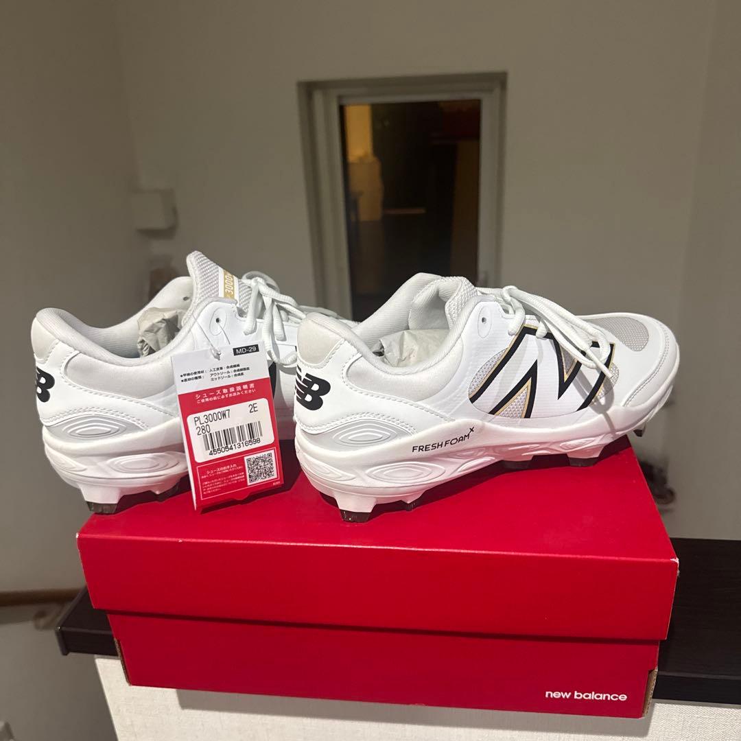 New Balance Fresh Foam スパイク ホワイト