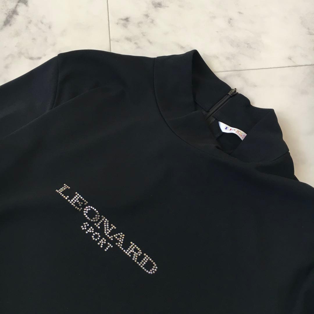 近年美品　LEONARD レオナール　ストレッチ　チュニック　44