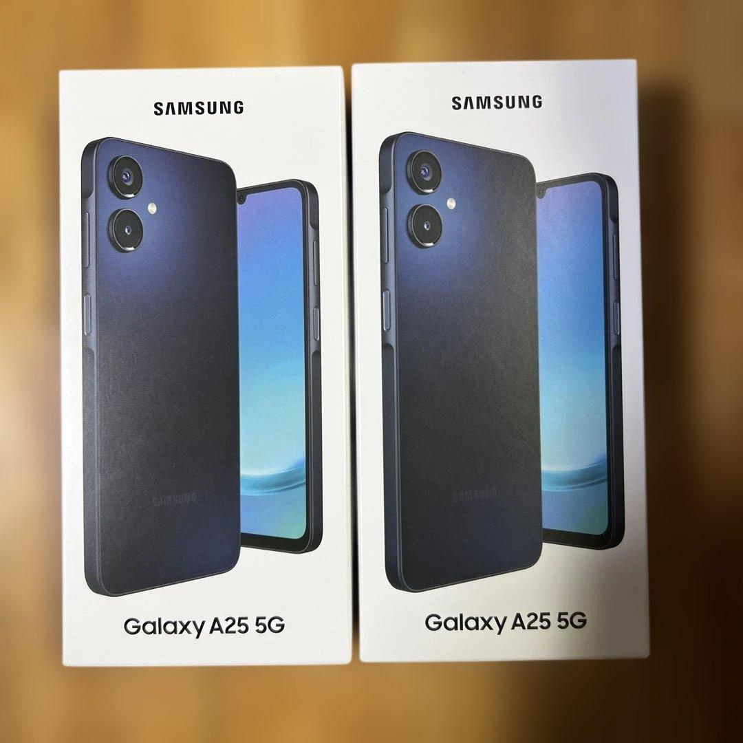 SC-53F Galaxy A25 5G 64GB ブラック2台セットA