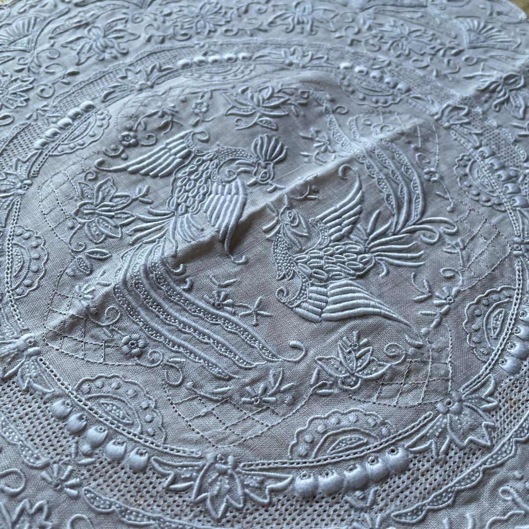 スワトウ刺繍　ハンカチ　汕頭　②