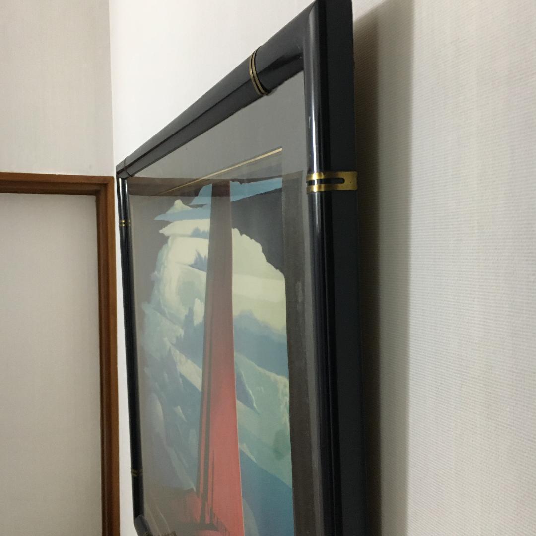 奇才アイベンロール大型版画 限定150/7　サイレントサンダー 85✖105cm