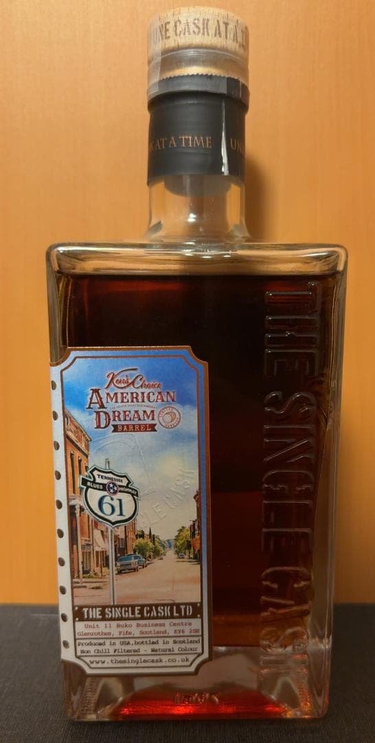 ケンズチョイス アメリカンドリーム 8年 テネシーライウイスキー