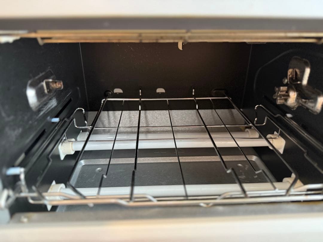 Panasonic ロティサリーグリル　燻製機能　トースター 黒