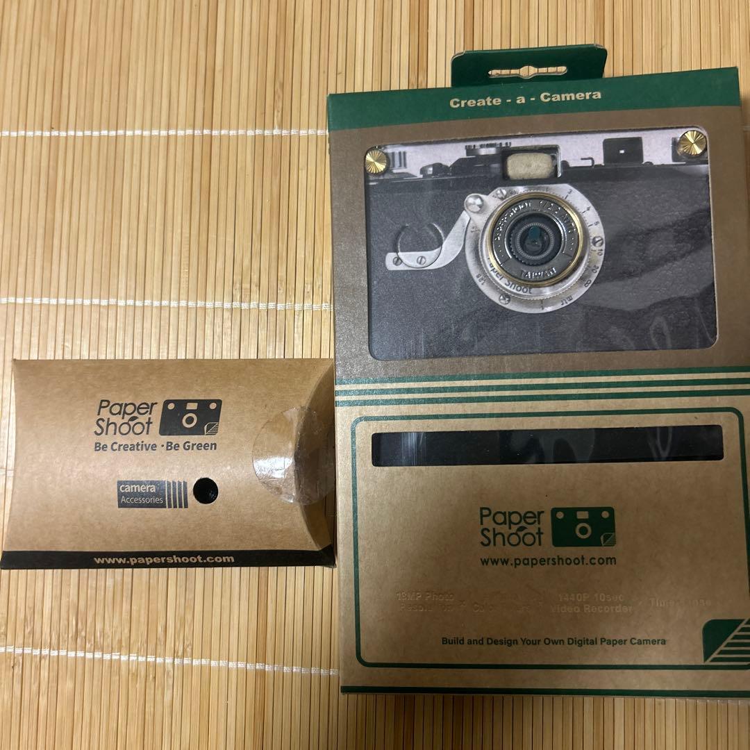 ペーパーシュートカメラ