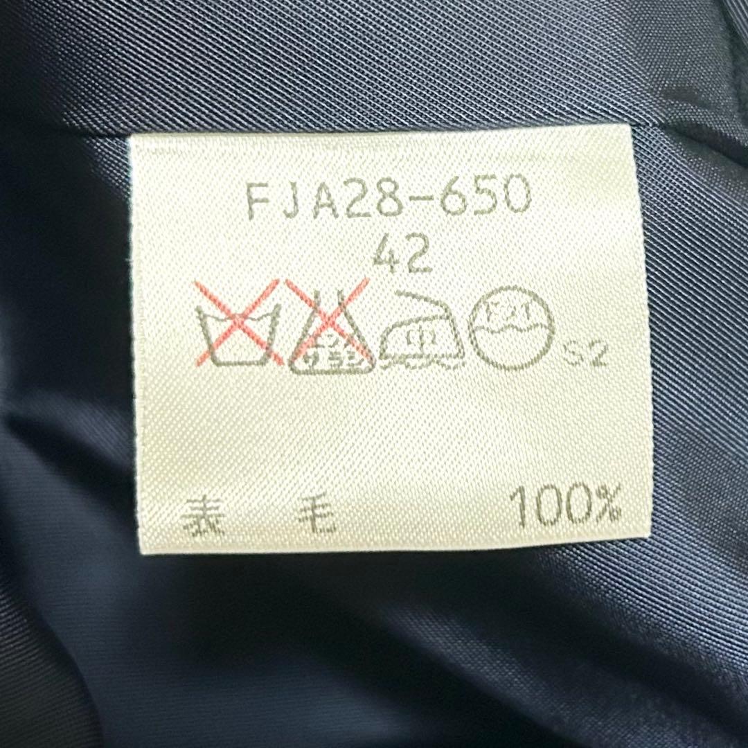 BURBERRYS バーバリー 紺ブレ ダブル テーラード ジャケット ウール