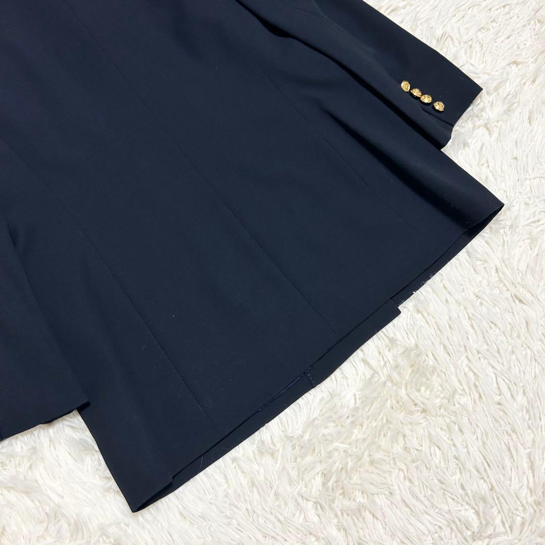 BURBERRYS バーバリー 紺ブレ ダブル テーラード ジャケット ウール