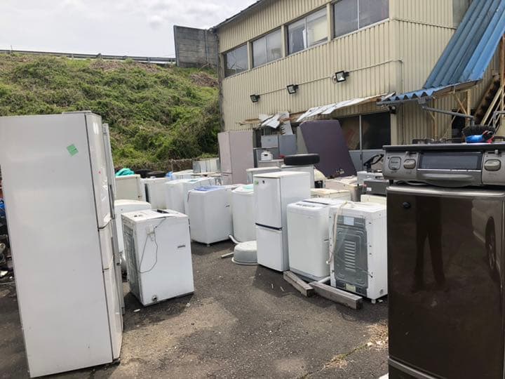 冷蔵庫  洗濯機  電子レンジ  ガスコンロ