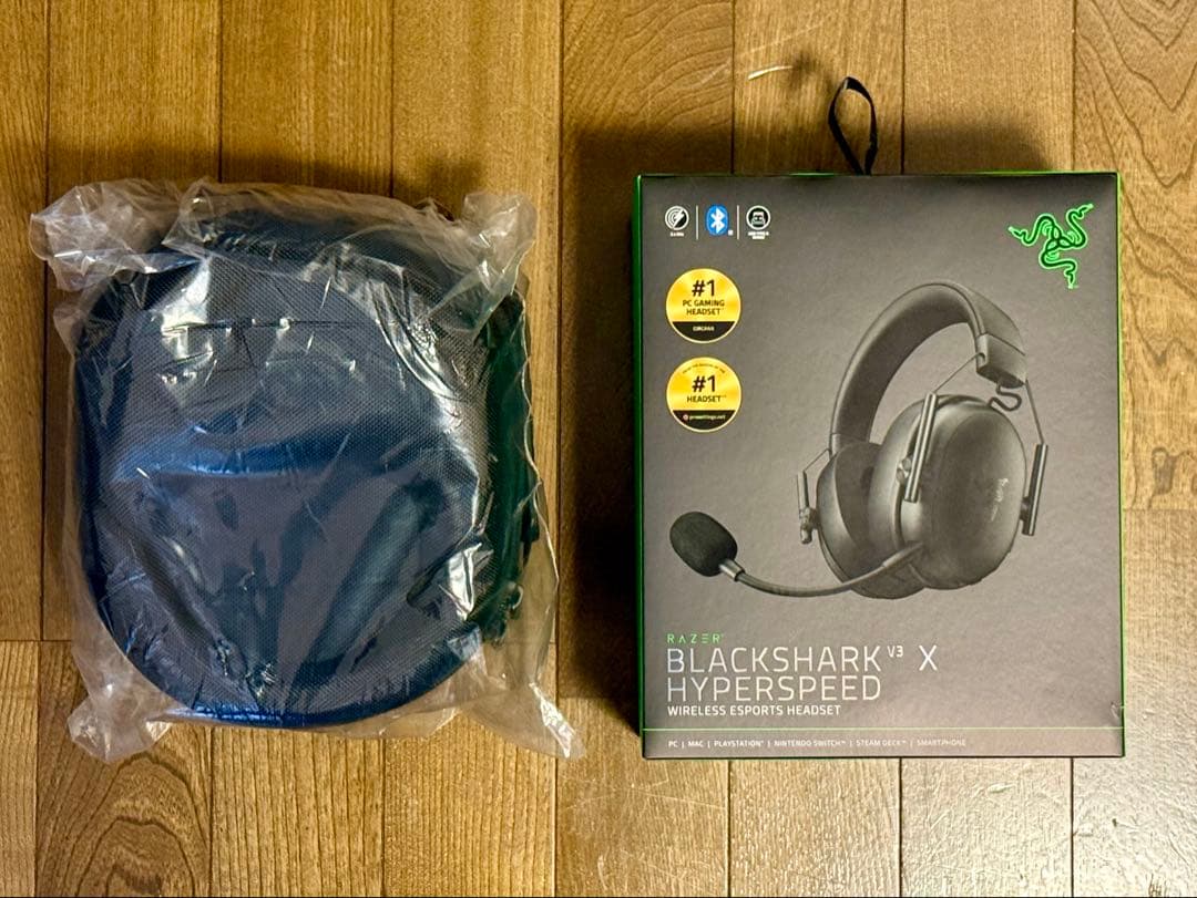 【新品未使用】Razer BLACKSHARK V3 X ＋ポータブルケース