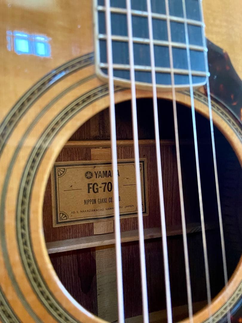 YAMAHA ビンテージFG700 アコースティックギター
