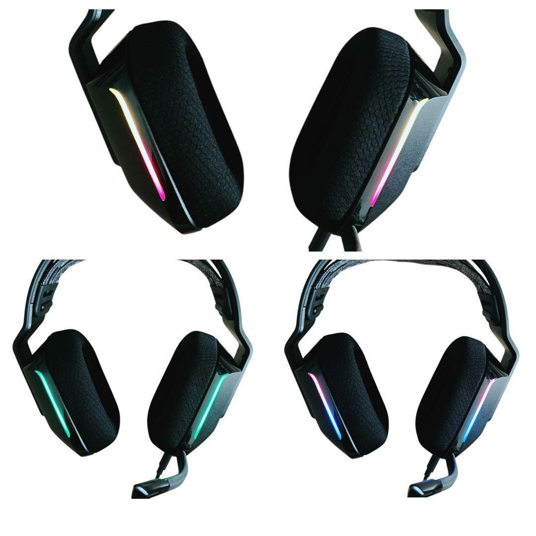 【極美品】 Logicool ワイヤレス ゲーミングヘッドセット G733 黒