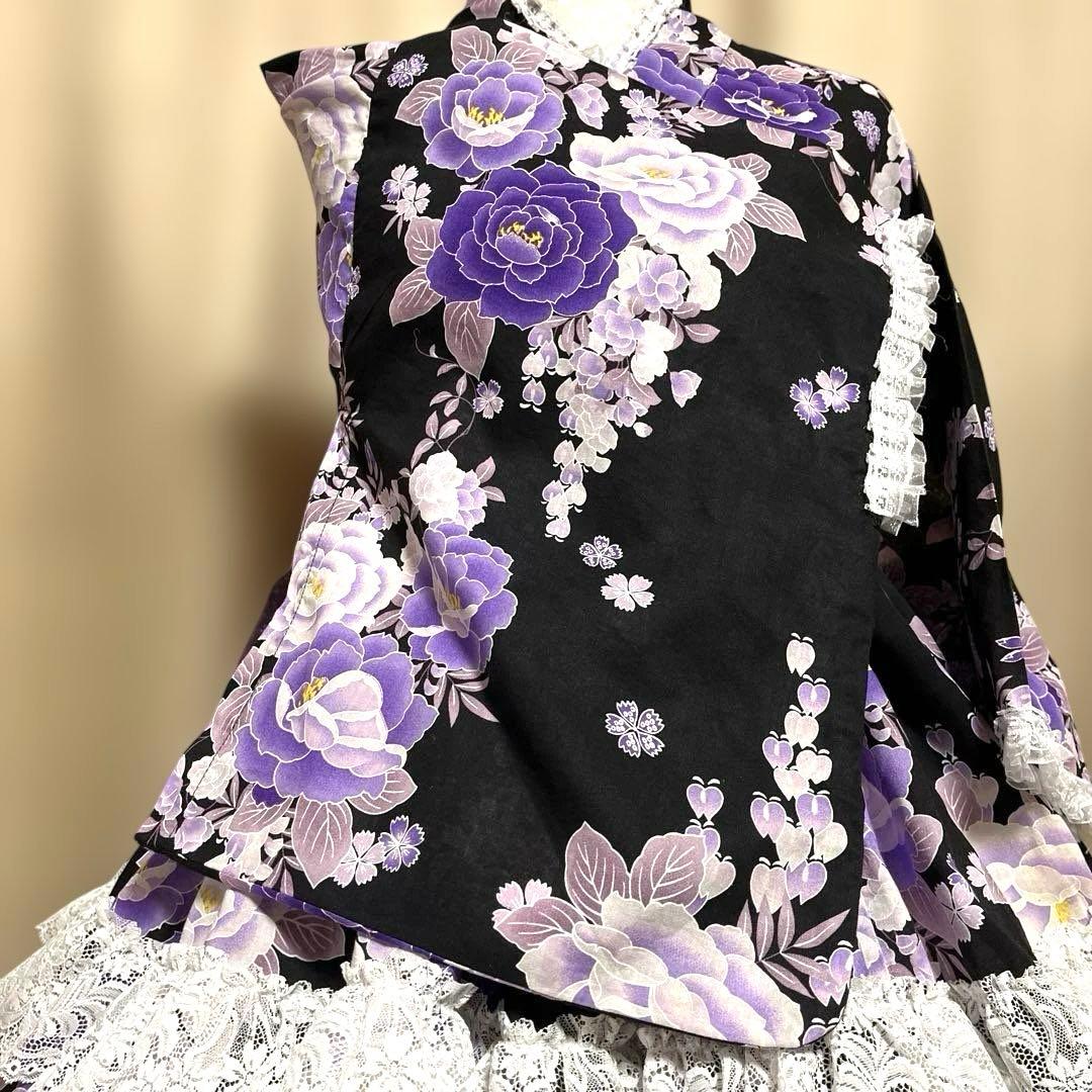 AD⑤浴衣　地雷系　量産型　ドレス　姫ギャル