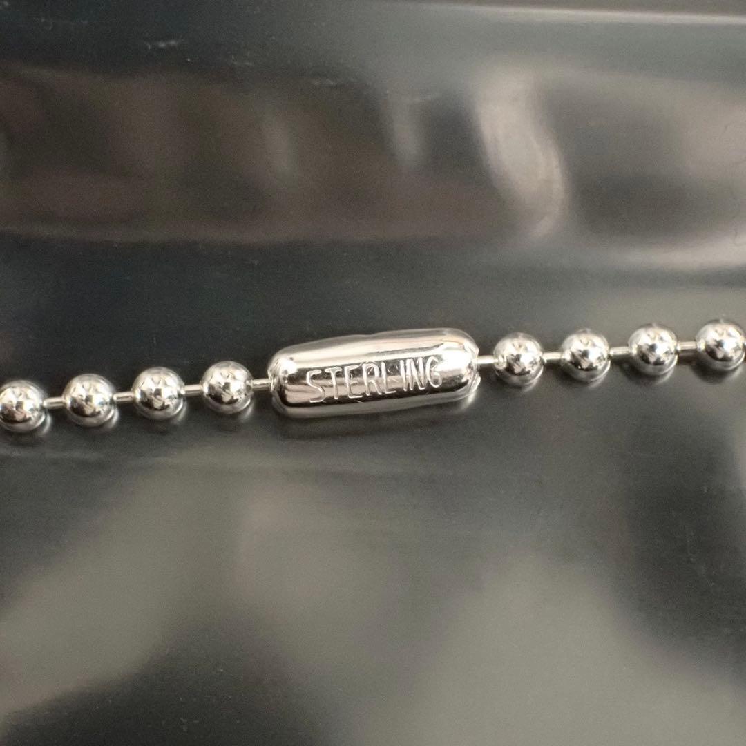 インボイス原本無修正 クロムハーツ ボールチェーン 20インチ ネックレス