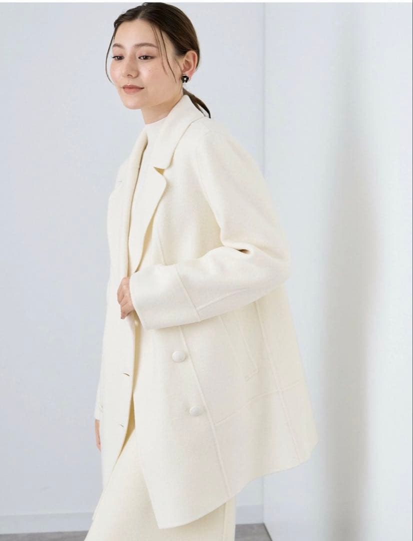 新品　アナイ　リバーピーコート　34サイズ