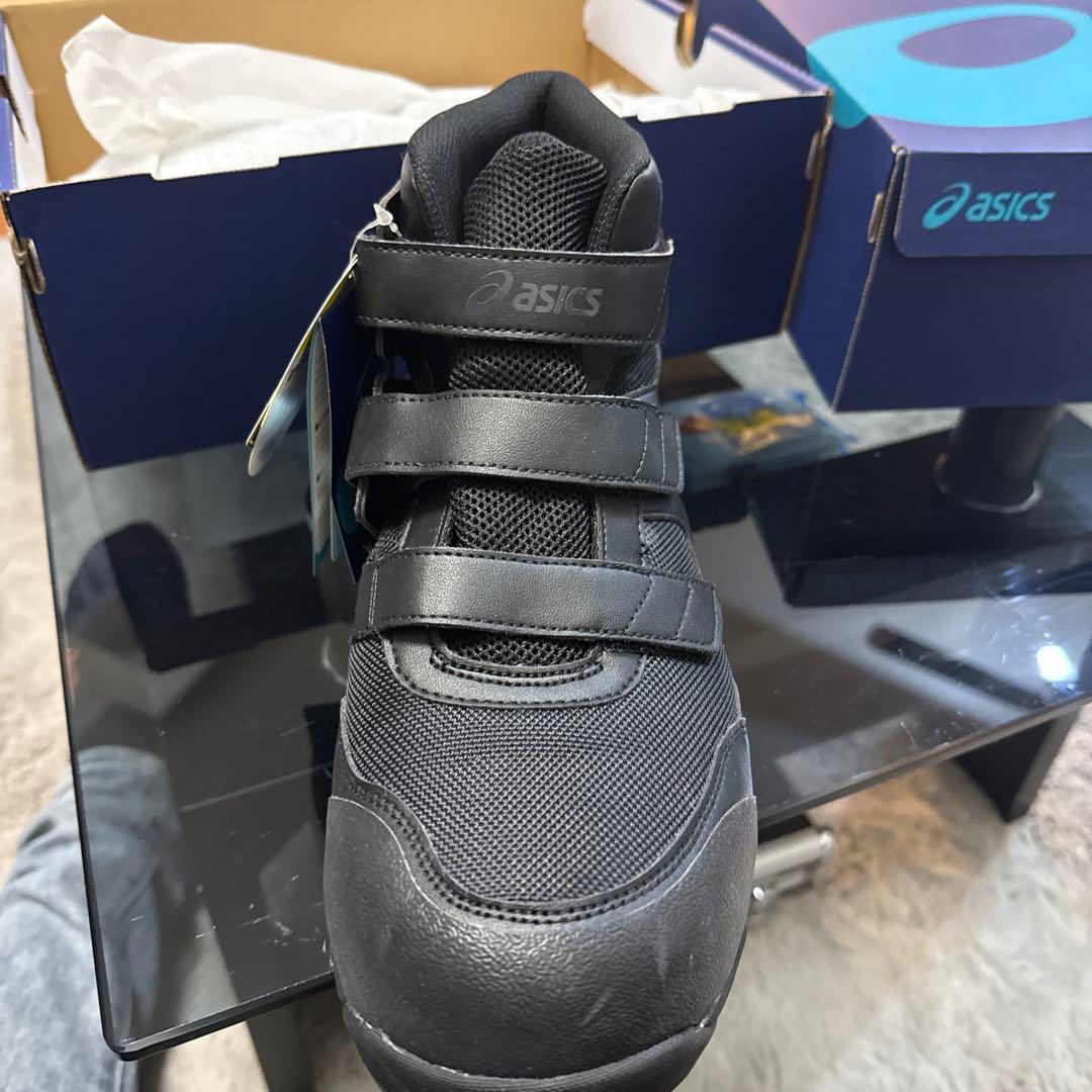 ASICS ハイカット安全靴 ブラック値下げしましたよ