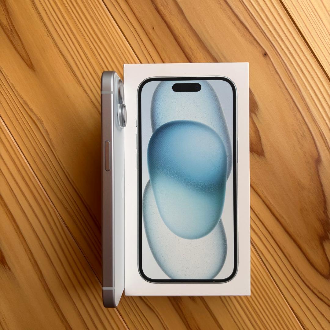 【値下げ】美品 iPhone15 128GB ブルー SIMフリー