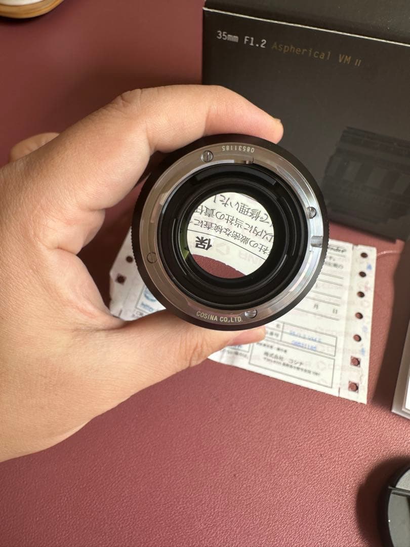 フォクトレンダー 35mm 1.2 VM