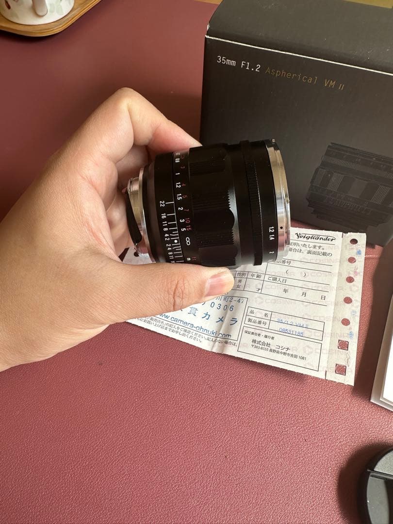 フォクトレンダー 35mm 1.2 VM