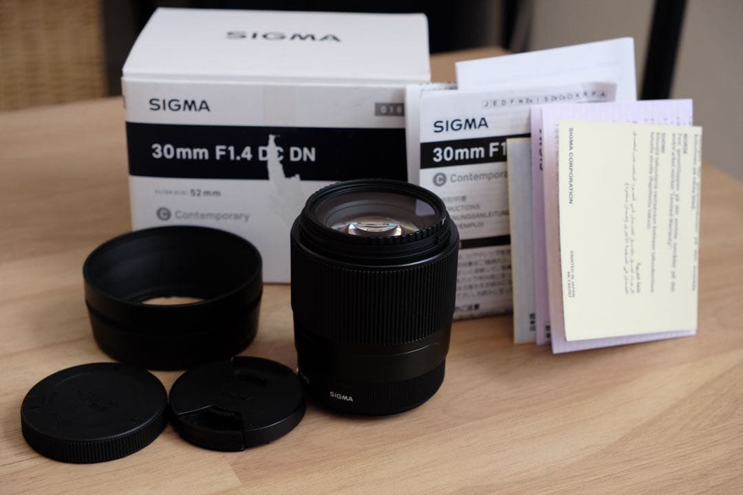【24時間値下】SIGMA 30mm F1.4 DC DN Xマウント