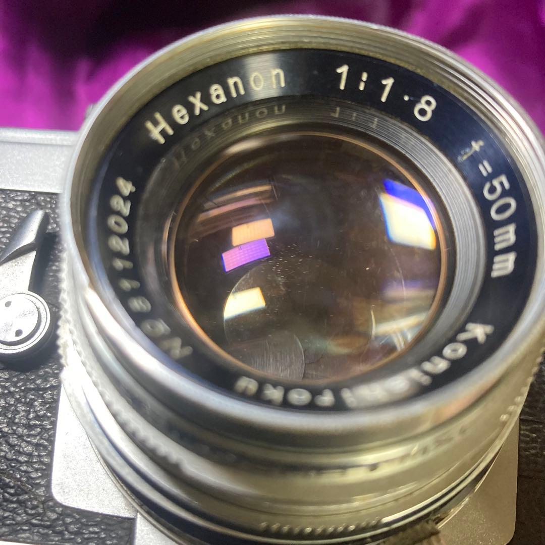 konica Ⅲa シャッター動作確認済