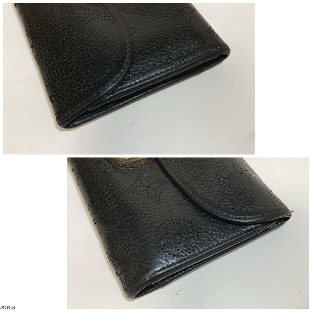 堅志郎❣️ルイヴィトン＊長財布＊マヒナ＊ブラック✨