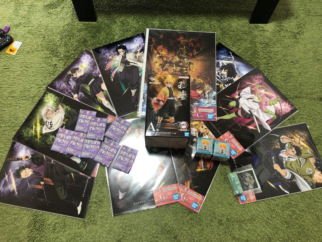 鬼滅の刃1番くじ　A賞C賞D賞E賞F賞G賞