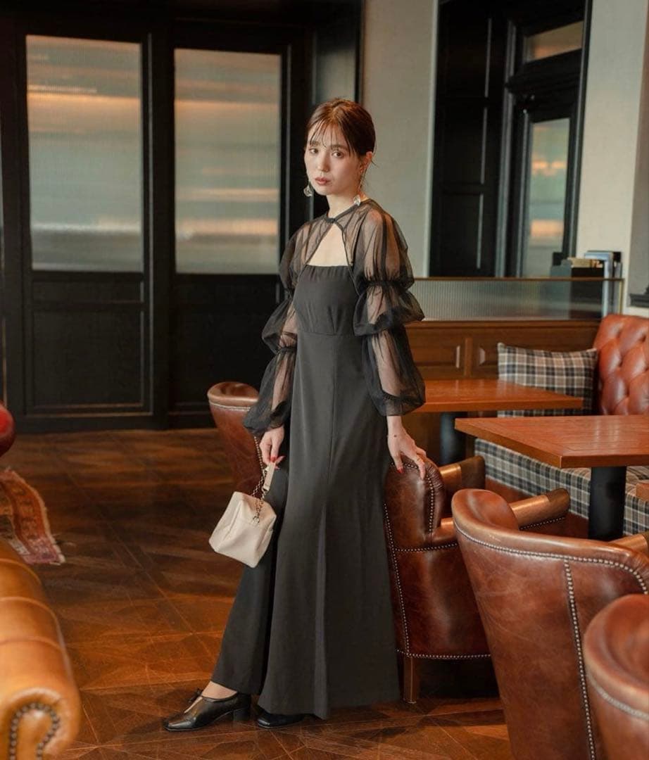 kastane tullelayereddress オケージョンドレス