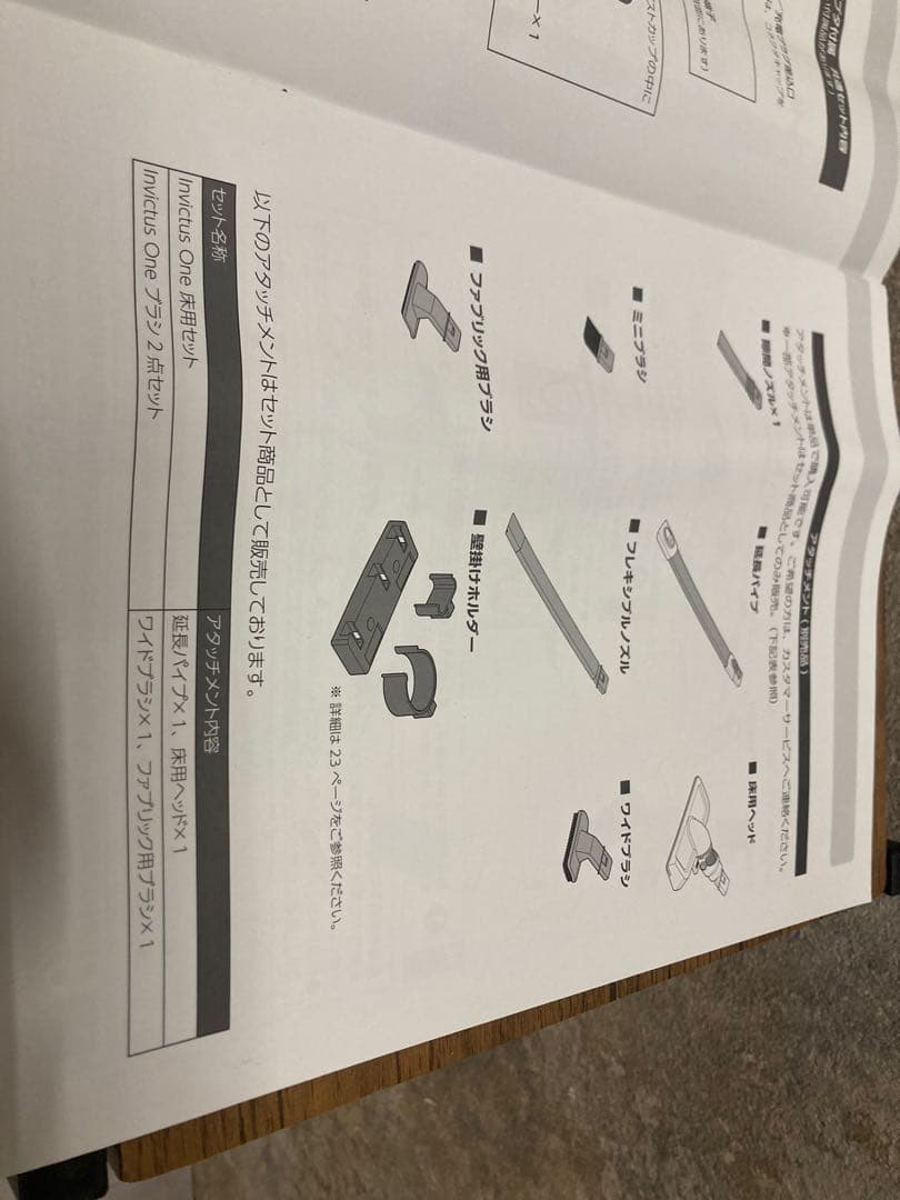 インビクタスワン Invictus One 本体＋床用/壁掛け/各ノズルセット