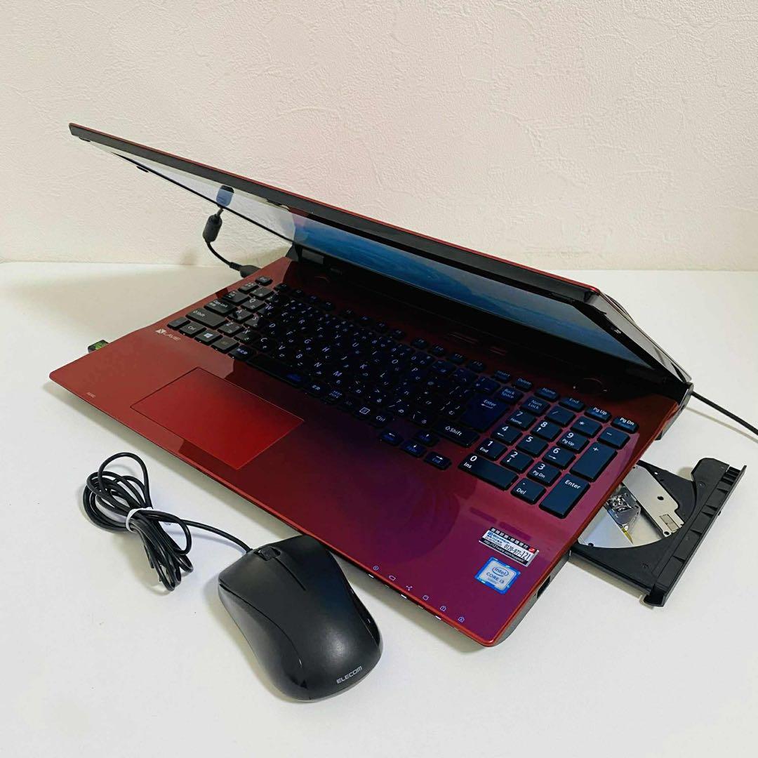 Y79 NECノートパソコンSSD高速WEBカメラWindows11オフィス付き