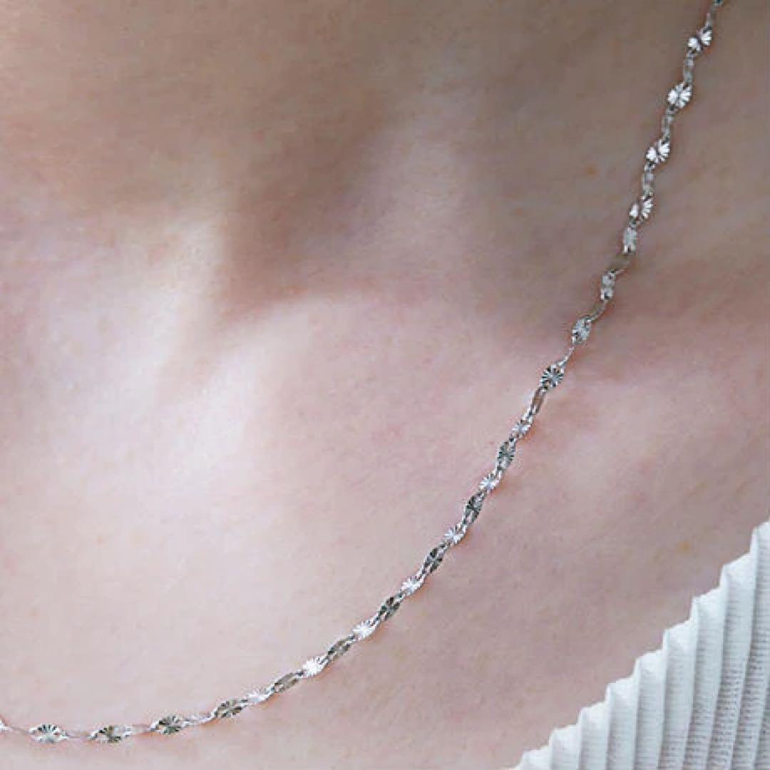 アクセサリー les bon bon sunlight necklace white gold