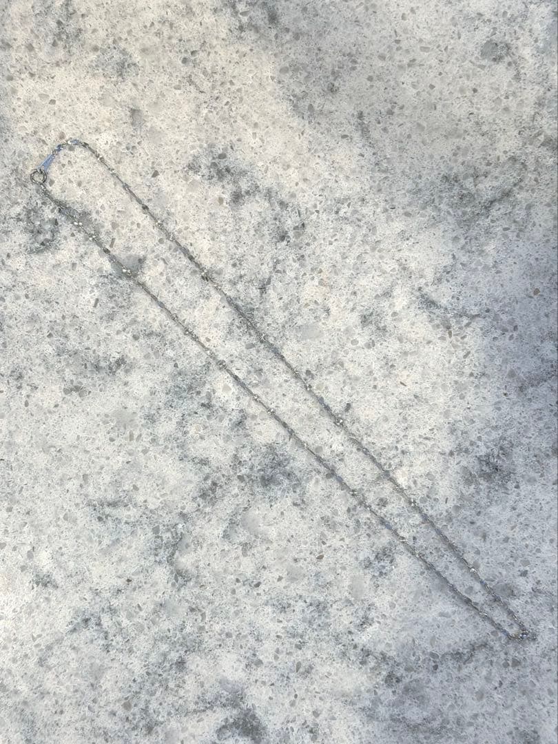 アクセサリー les bon bon sunlight necklace white gold