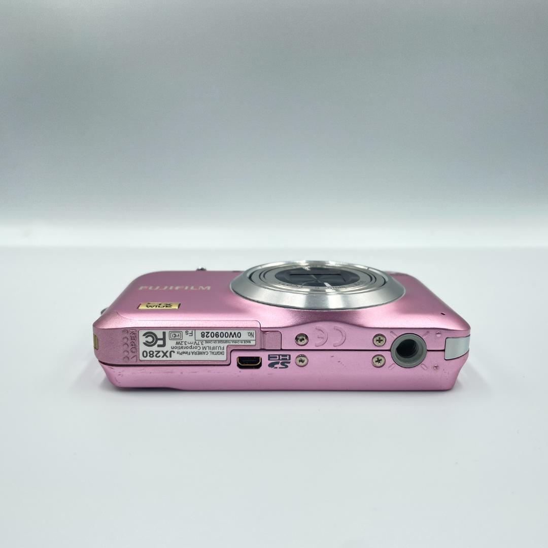 【動作品・転送特典無料有】FUJIFILM FinePix JX280 PINK