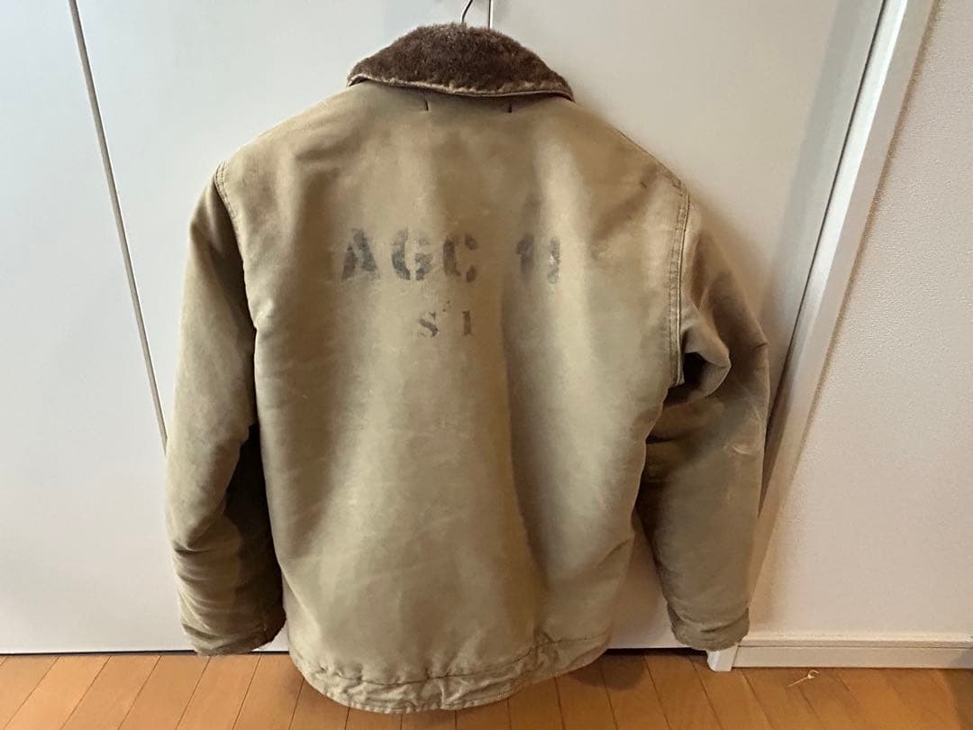 ビンテージ　希少US NAVY N1デッキジャケット！