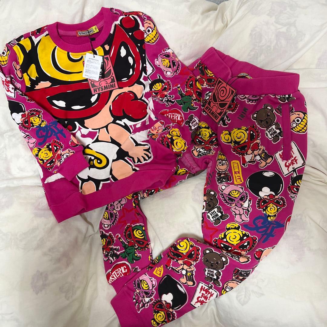 新品　ヒステリックミニ　スゥエットセット　130