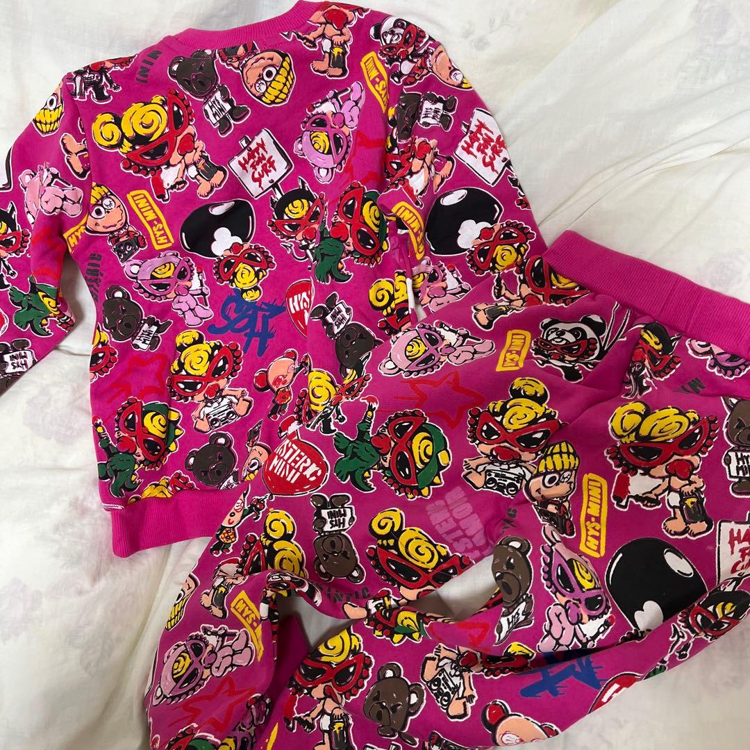 新品　ヒステリックミニ　スゥエットセット　130