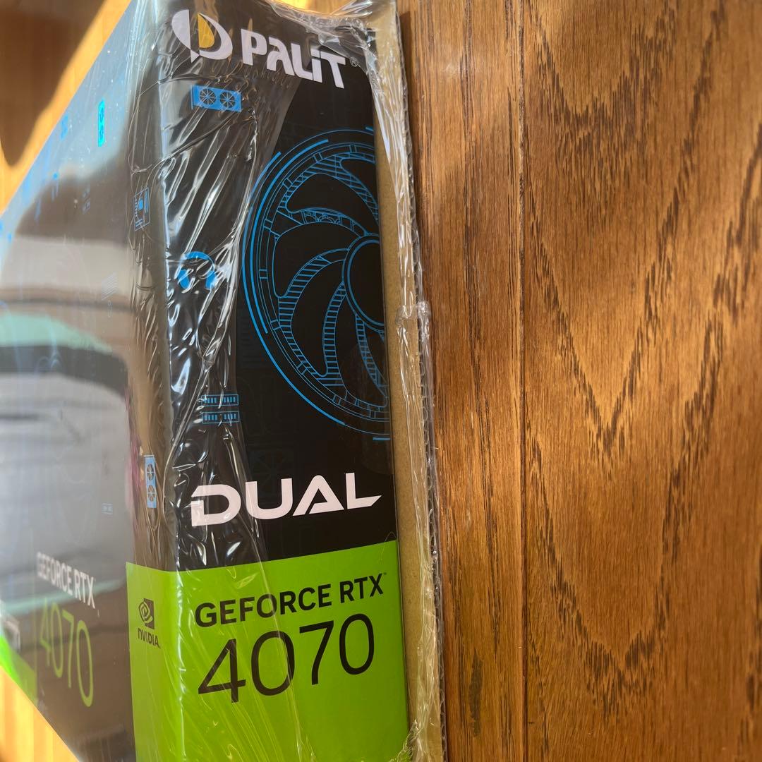 [新品　未開封]GeForce RTX 4070 Dual 12GB