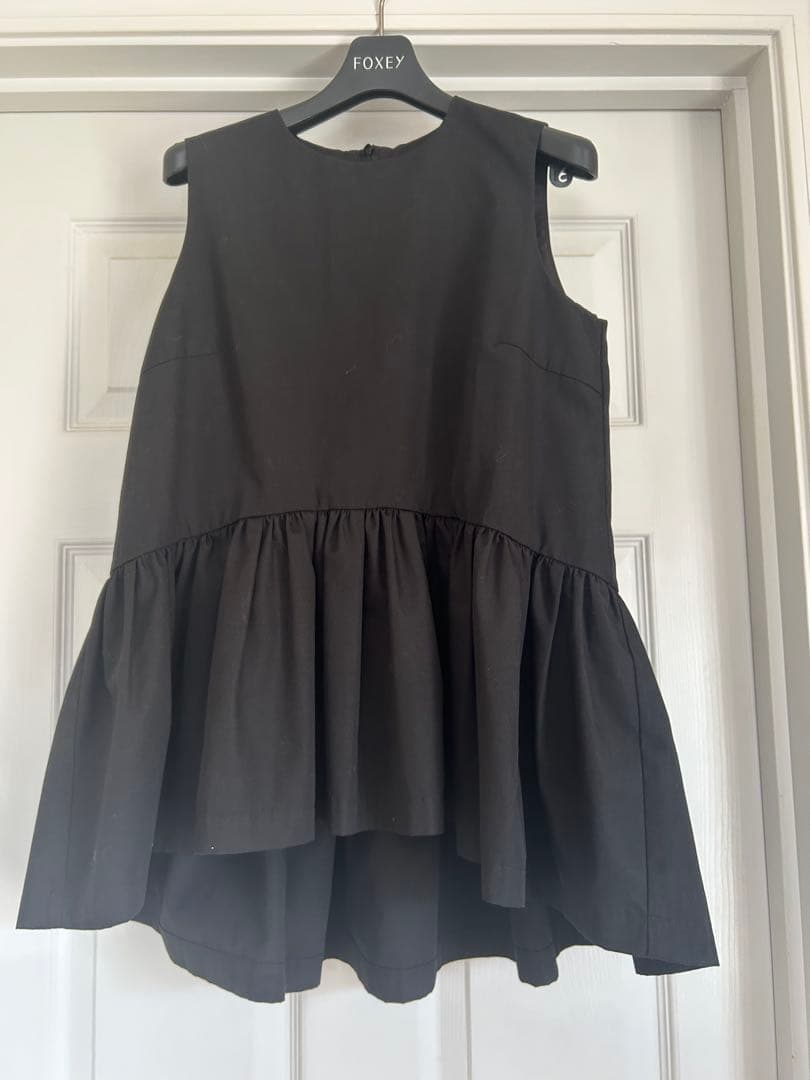 TSURU by MARIKO OIKAWA ブラックノースリーブチュニック