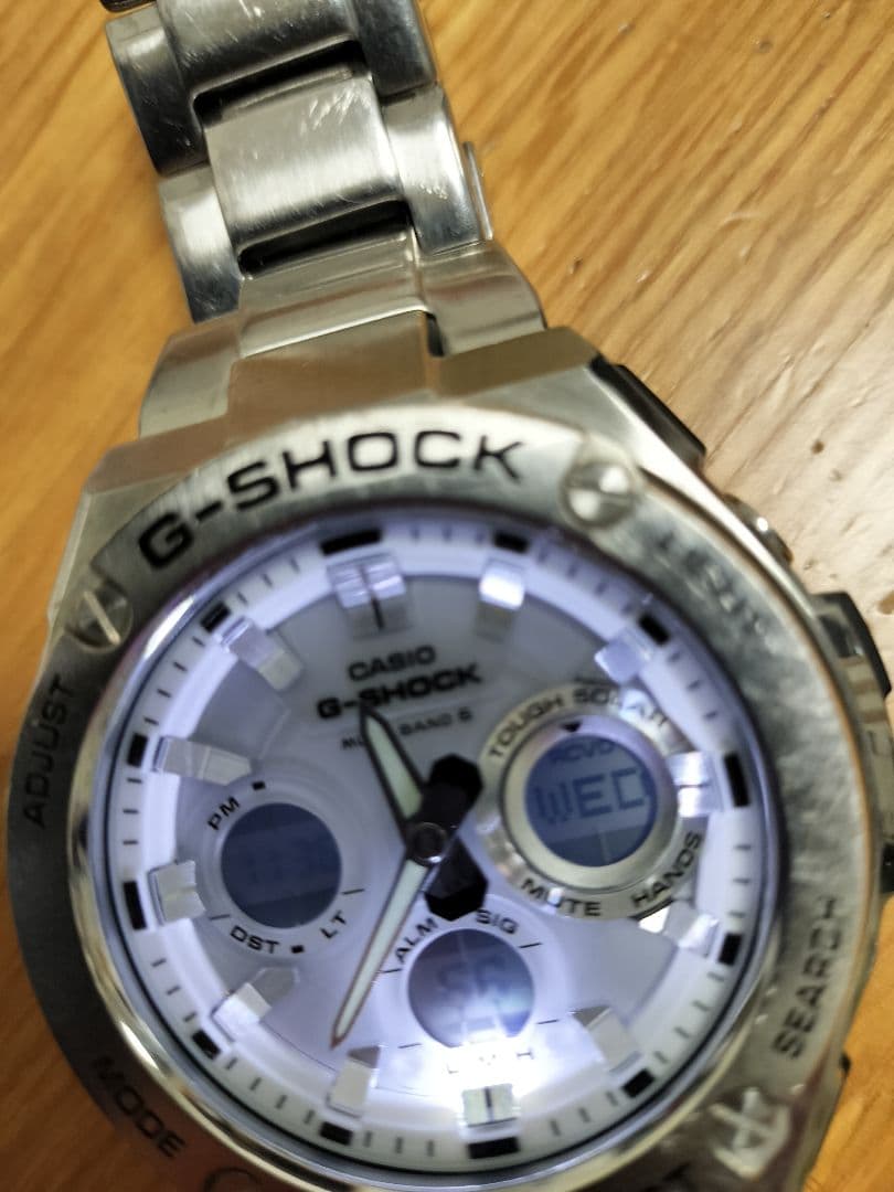 カシオ　G-shock G-steel GST-W110D 洗浄済み　美品