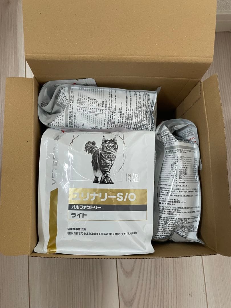  CANIN ユリナリーS/O ライト 計2kg(500g×4袋)