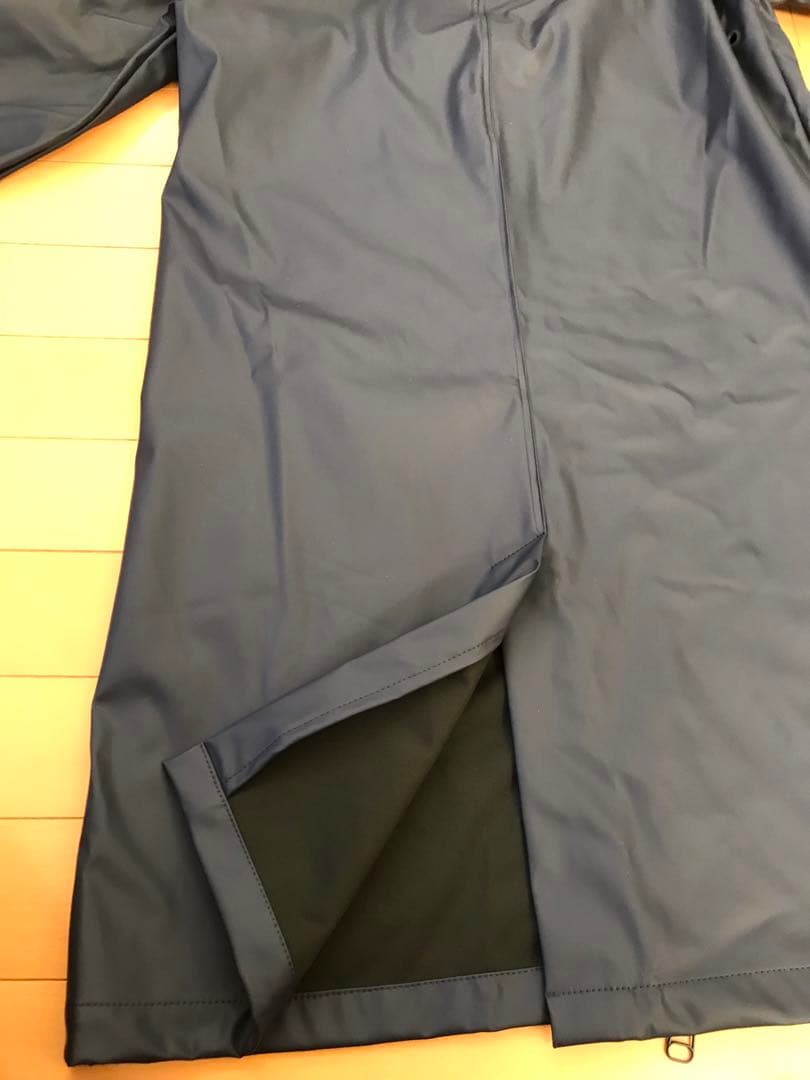 ▪️英国購入品　HUNTER フード付きネイビー レインコート UKコストコ▪️