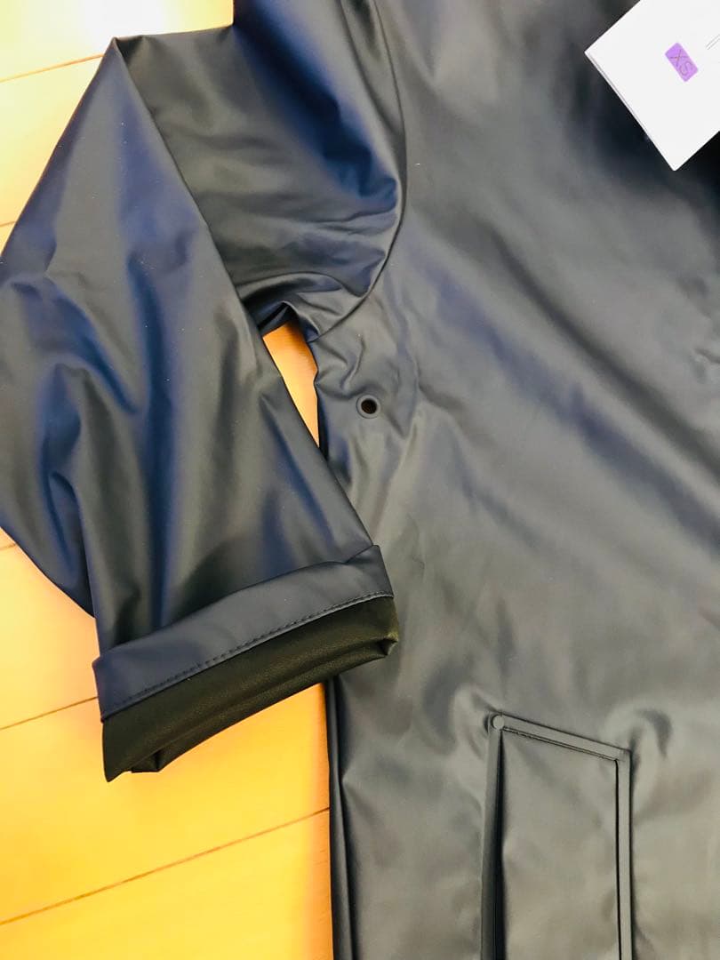 ▪️英国購入品　HUNTER フード付きネイビー レインコート UKコストコ▪️