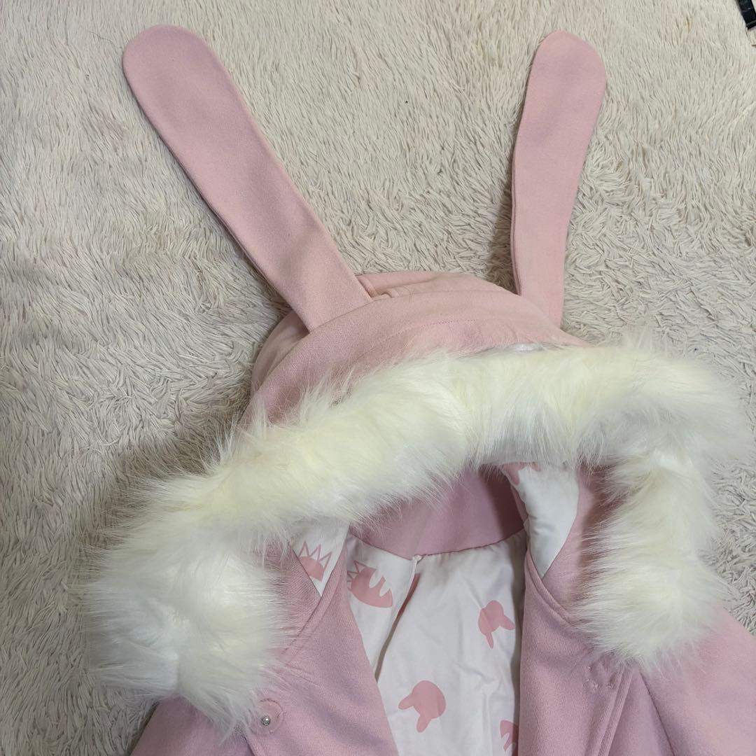 To Alice ふわふわラビットマントコート