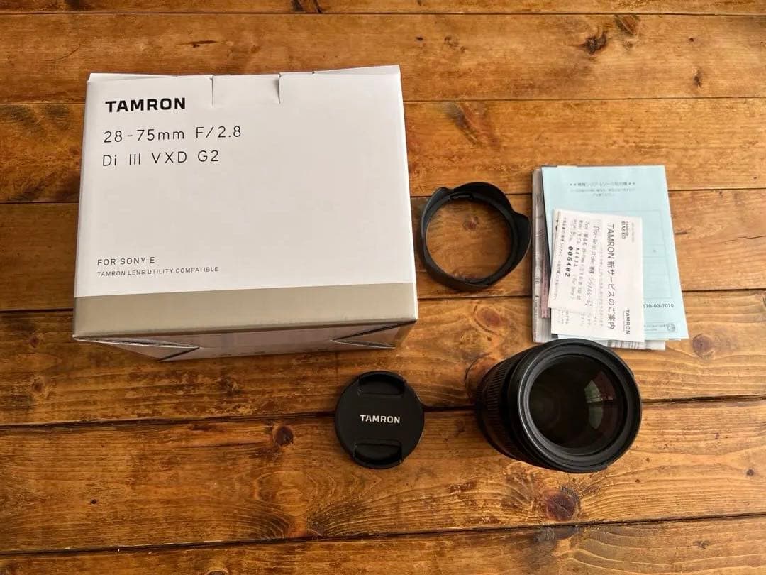TAMRON 28-75mm F2.8 Di III VXD G2ズームレンズ