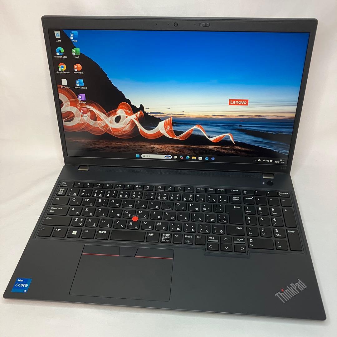 極美品 ThinkPad L15 Gen3 第12世代 i5 フルHD オフィス
