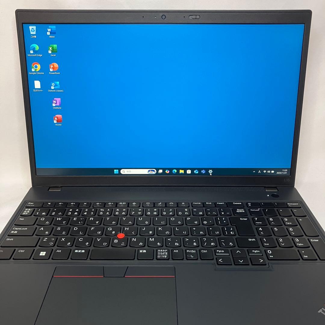 極美品 ThinkPad L15 Gen3 第12世代 i5 フルHD オフィス