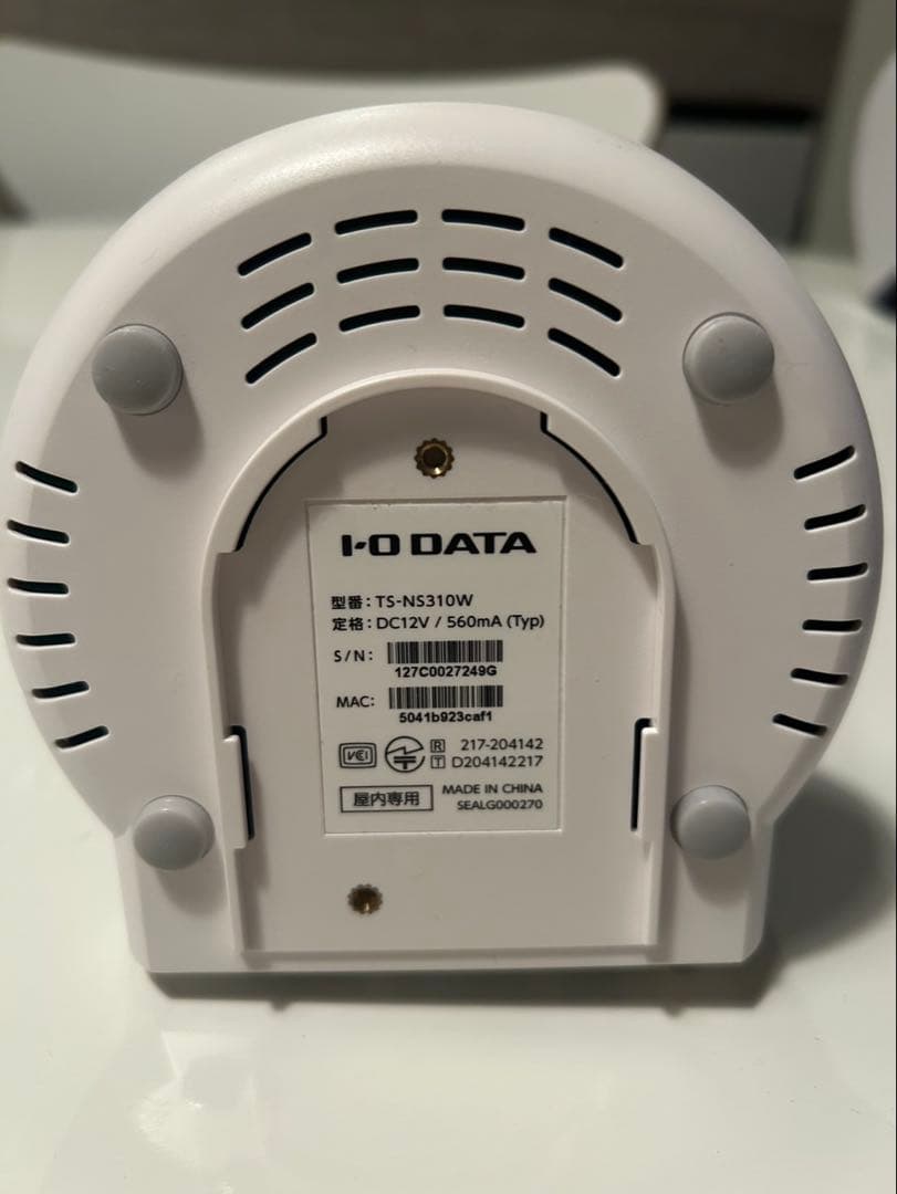 I-O DATA Qwatch TS-NS310W　数回使用