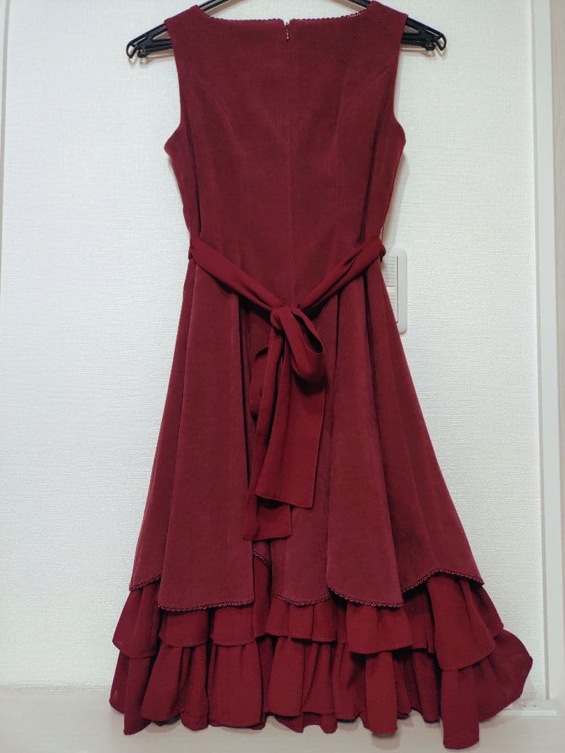 ヴィクトリアンメイデン ワンピース ボルドー