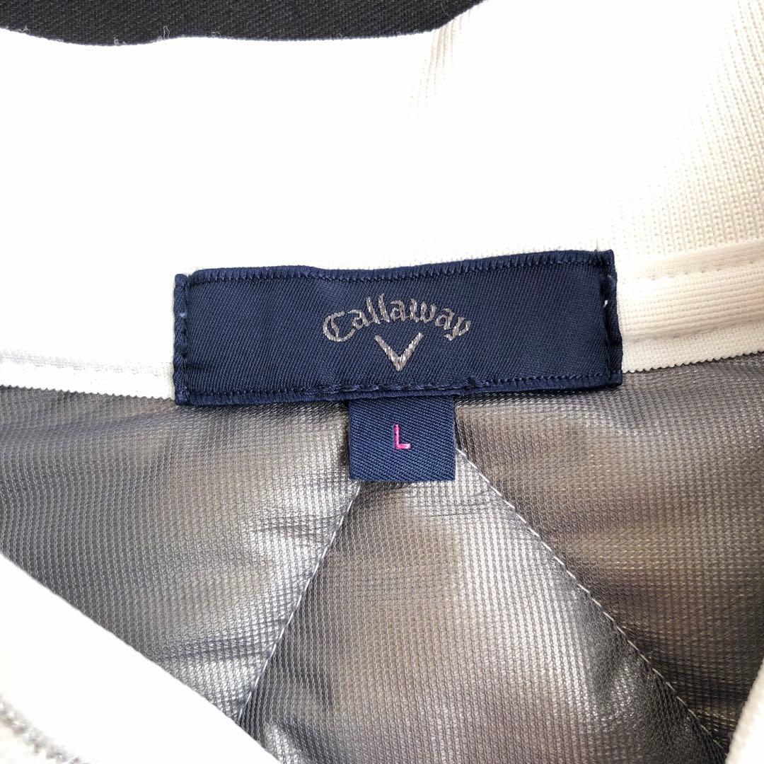 Callaway キルティングジャケット ホワイトLサイズ